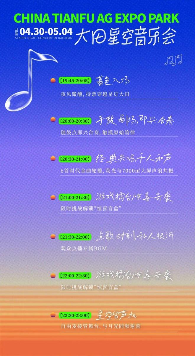 这场大田星空音乐会好治愈AG旗舰厅网站入口新津(图3)